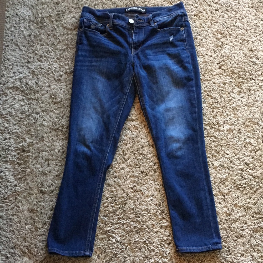 Express Cropped Jeans